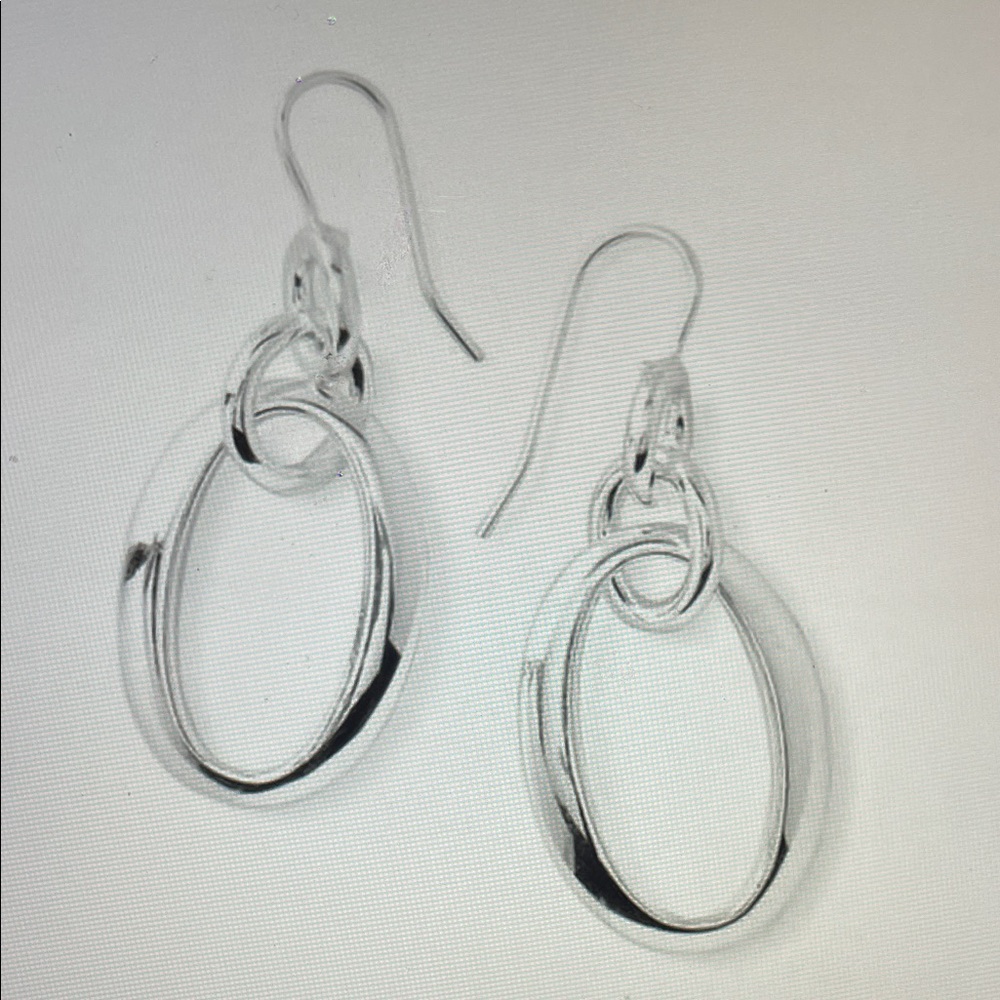 Ippolita Classico Short Oval Link Earrings Sterling Silver NWT